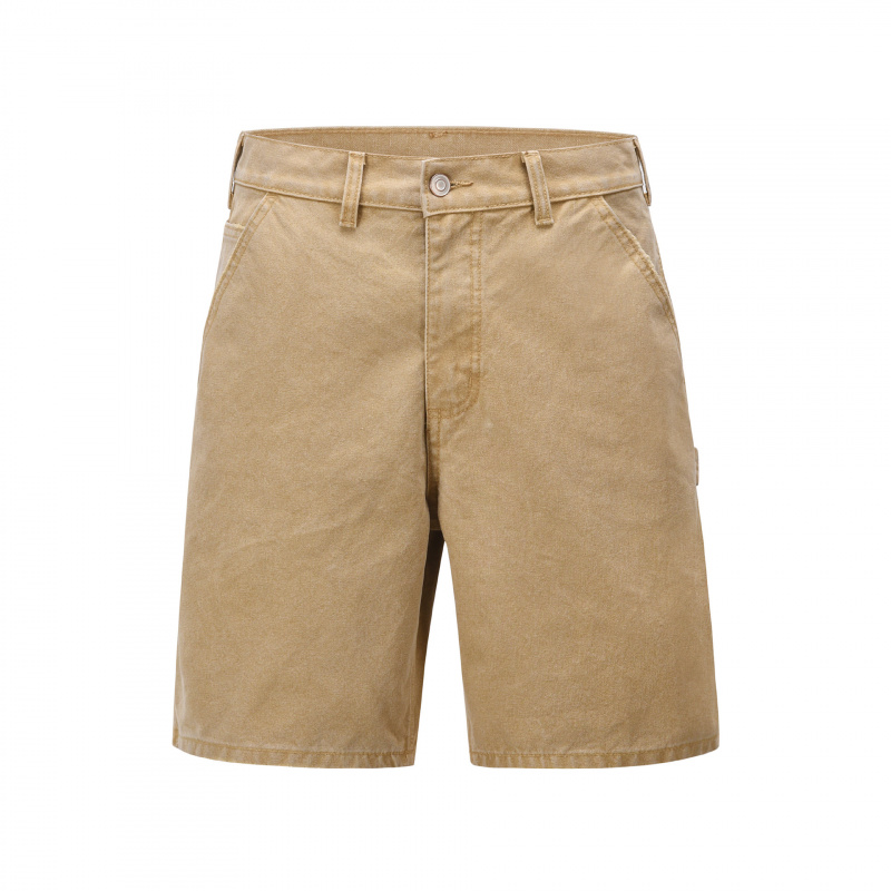 Shorts Chino Slim - MAQVOB 最高品質の高級アウトドアウェアヨーロッパアメリカのハイストリートソリッドマルチポケットキャンバスカーゴチノショーツ