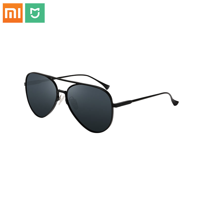Sunglasses Aviator Polarized - オリジナル Xiaomi Mijia アビエイターメガネ偏光レンズ男性と女性用大型メガネフレーム mi ホームライフサングラス用