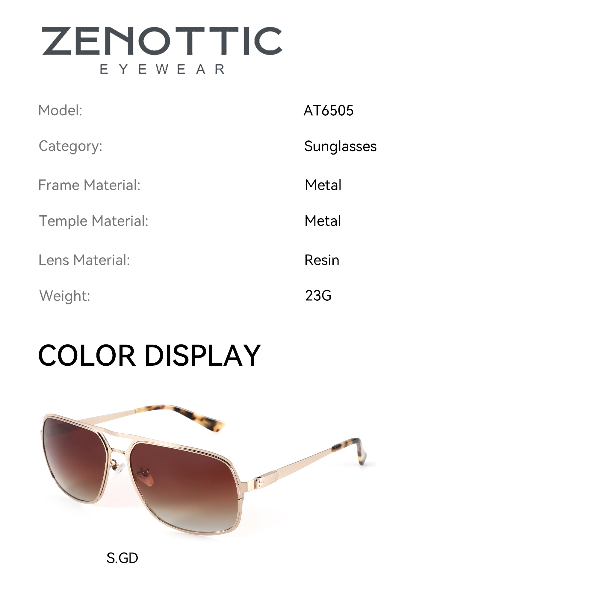 ZENOTTIC (XL サイズ) 高品質メタルアビエーター - Sunglasses Aviator Polarized のレビューと価格