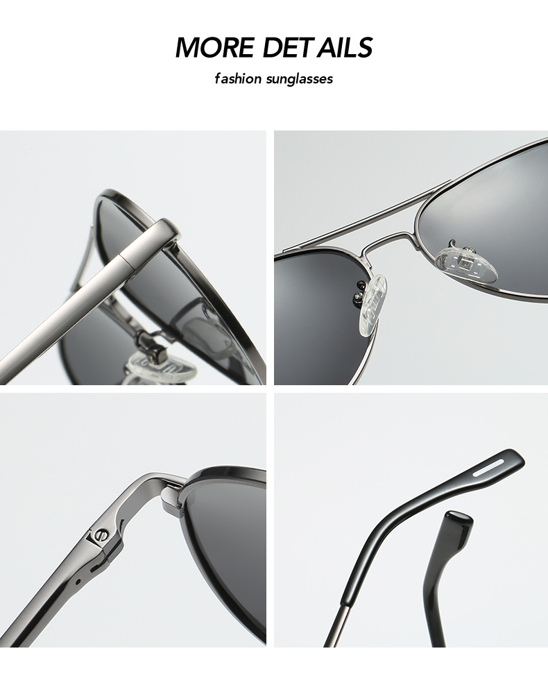 ユニセックススモールフレーム偏光アビエイターサングラス UV - Sunglasses Aviator Polarized のレビューと価格