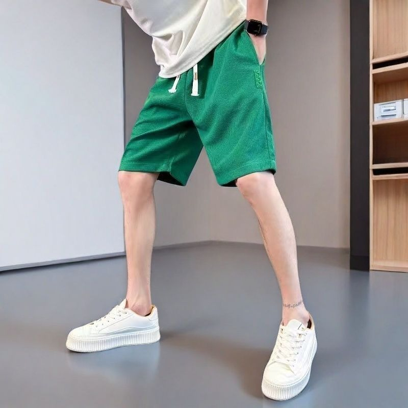 メンズスリムフィットサマーカジュアルショーツ韓国スタイルハイ - Shorts Chino Slim のレビューと価格